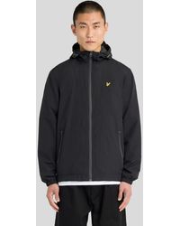 Lyle & Scott - Contrast Zip Water Resistant Jacket - Lyst