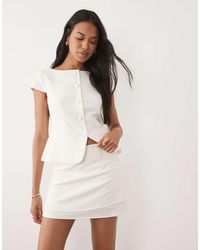 ASOS - Tailored Wrap Mini Skort - Lyst