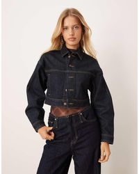Calvin Klein - Structured Denim Jacket - Lyst