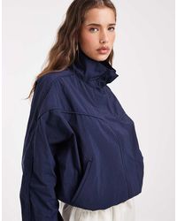 ASOS - Giacca Windbreaker Con Collo A Imbuto Tecnica - Lyst