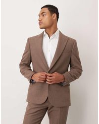 ASOS - Slim Wool Mix Suit Jacket - Lyst