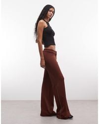 Weekday - Fla Trousers With Side Zip Detail - Lyst