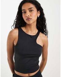 adidas Originals - Adidas Training Yoga All Me Cut Out Vest - Lyst