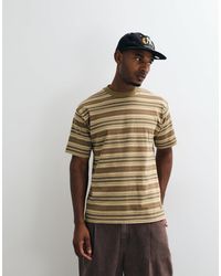 Vans - Pull ample à manches courtes rayé moyen - Lyst