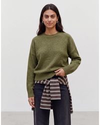 Vero Moda - Pull doux à col rond mousse - Lyst