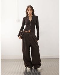 Collusion - Stripe Pull On Pants - Lyst