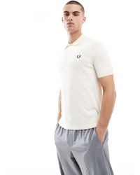 Fred Perry - Knitted Polo Short Sleeve Shirt - Lyst