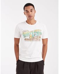 Hollister - T-shirt manches courtes avec motif au dos - Lyst