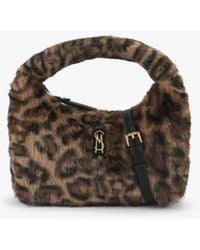 Steve Madden - Fluffy Bag Leopard Print Cross Body - Lyst