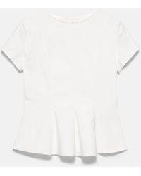 Pull&Bear - Top péplum - Lyst
