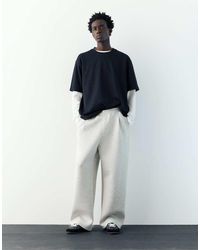 Pull&Bear - Balloon Fit Tracksuit Bottoms - Lyst