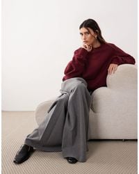 ARRANGE - Bubble Hem Sweatshirt - Lyst