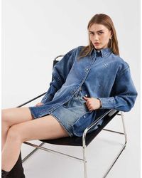Levi's - Embellished Denim Shirt - Lyst