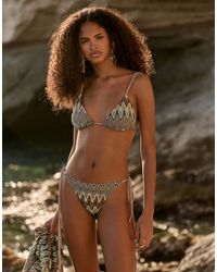 4th & Reckless - Tie Side Bikini Bottoms Co-ord - Lyst