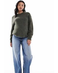 ASOS - Vaqueros Dad De Pernera Ancha De Asos Design Maternity - Lyst