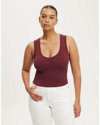 Cotton On - Hold Me V Neck Tank - Lyst
