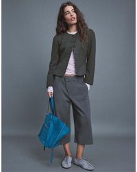 Stradivarius - Peplum Wool-blend Blazer - Lyst