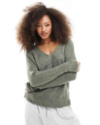 Jdy - V Neck Knit Jumper - Lyst