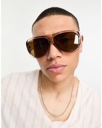 ASOS - – pilotensonnenbrille - Lyst