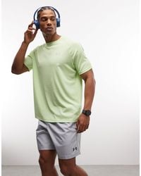 Under Armour - Tech - t-shirt texturé à manches courtes - citron - Lyst