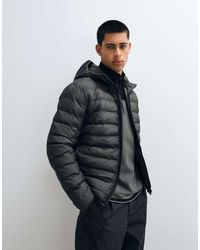 Fred Perry - Hooded Insulated Puffer Jacket - Lyst