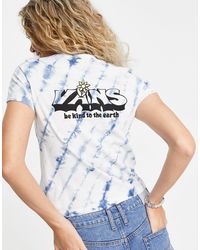 Vans Leopard Print Classic Raglan T-shirt in White | Lyst Canada
