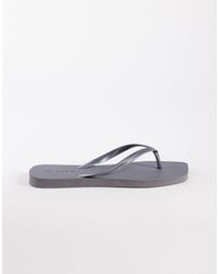 SEQWL - Square Toe Flip Flops - Lyst