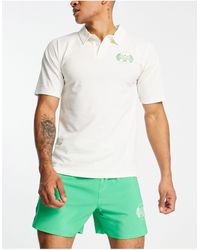 Heren Kleding voor voor T-shirts voor Singlets South Beach T-shirt Van Polyester in het Wit voor heren 