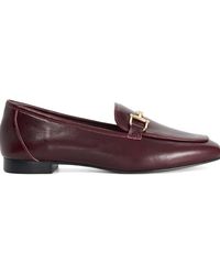Dune - Grained Loafers - Lyst