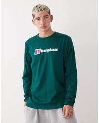 Berghaus - Big Logo Long Sleeve T-Shirt - Lyst