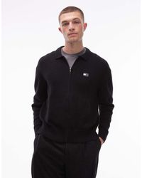 Tommy Hilfiger - Cardigan Con Zip - Lyst