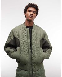 Rains - 20930 Koya Co-ord Water Repellent Quilted Tonal Bomber Jacket - Lyst