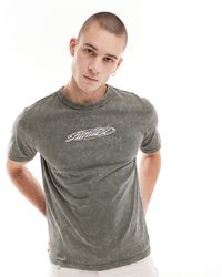 Weekday - – toby – kastiges t-shirt - Lyst