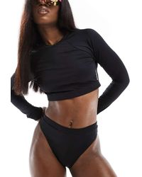 Speedo - Flu3Nte Solid High Waisted Bikini Brief - Lyst