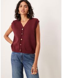 ASOS - Fluffy Knit Tank With Resin Beads - Lyst