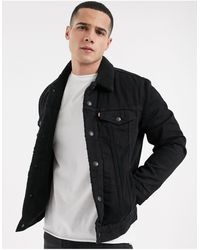 levi's line 8 jacket black