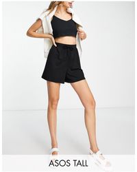 ASOS - Asos design tall – schwingende shorts mit kordelzug - Lyst