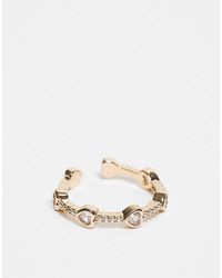 ASOS - Bague sertie d'un cœur orné - Lyst