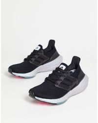 Zapatillas negras para correr ultraboost 20 adidas Originals de Tejido  sintético de color Negro: ahorra un 19 % - Lyst