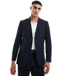 SELECTED - Chaqueta De Traje De Corte Slim De Mezcla De Lana De - Lyst