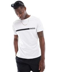 BOSS - Boss Swimwear Slim T-shirt - Lyst