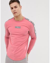 hollister magliette maniche lunghe