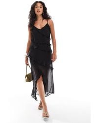 ONLY - – midaxi-kleid - Lyst