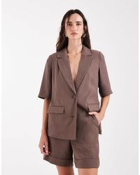 Pieces - – kurzärmliger, eleganter blazer - Lyst