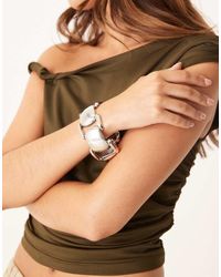 ASOS - Armband Met Grove Schakels En Vintage Ontwerp - Lyst