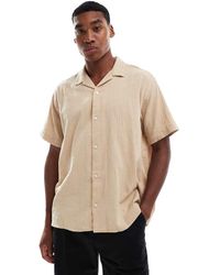 Jack & Jones - Overhemd Met Reverskraag En Kreukeltextuur - Lyst