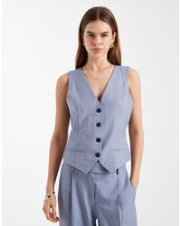 ONLY - Veston d'ensemble ajusté - indigo vintage - Lyst