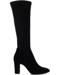 Dune - Simple Suede Boots Shoe - Lyst
