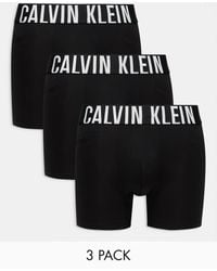 Calvin Klein - Intense Power Boxer Briefs 3 Pack - Lyst