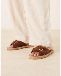 ASOS - Jade Knotted Espadrille Mules - Lyst